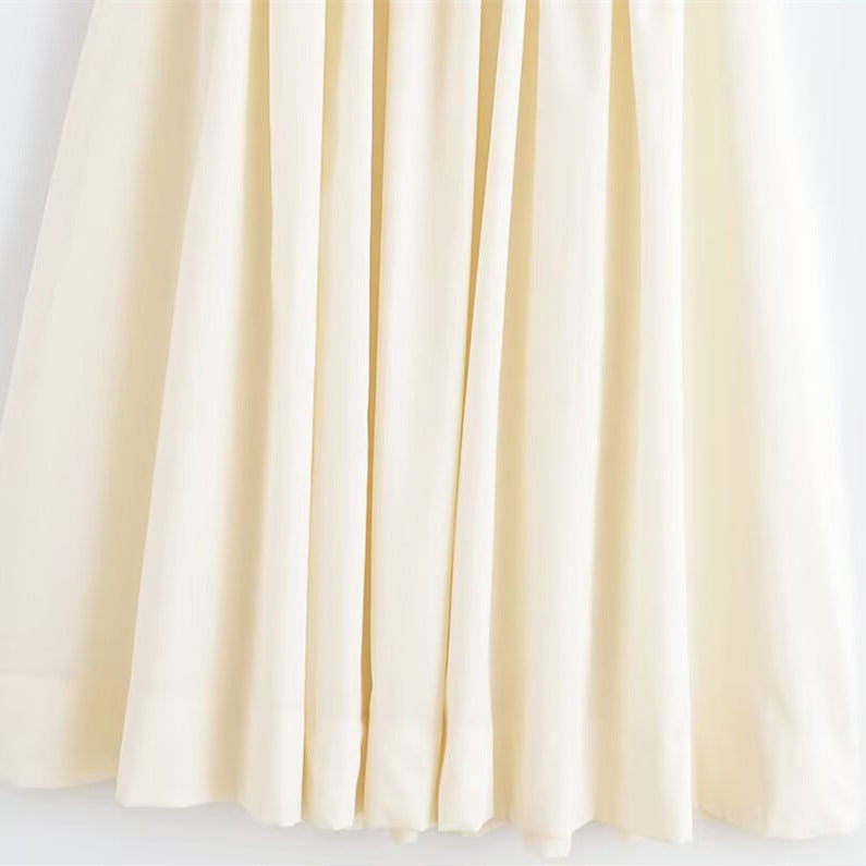 Vestido plisado Célestine