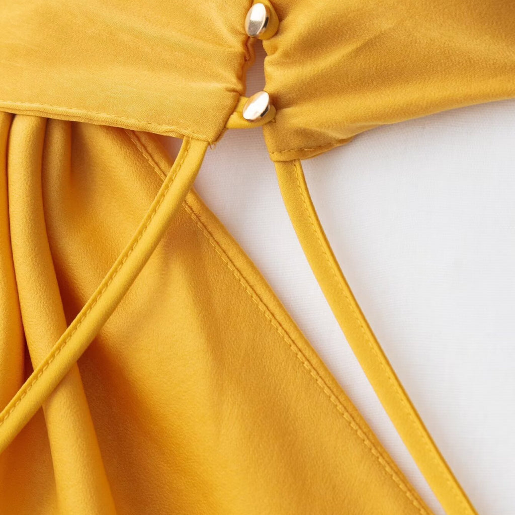 Vestido Cloré Satinado
