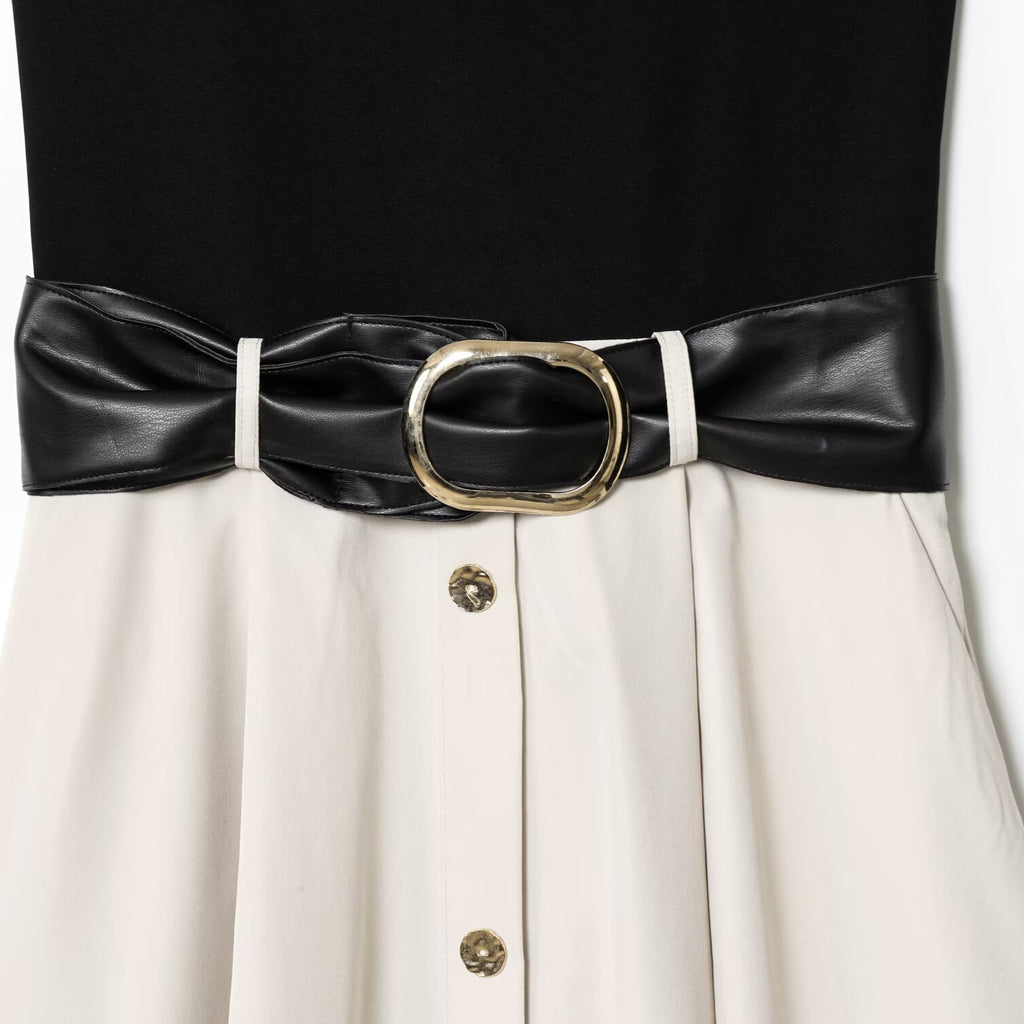 Vestido Noir Ivoire