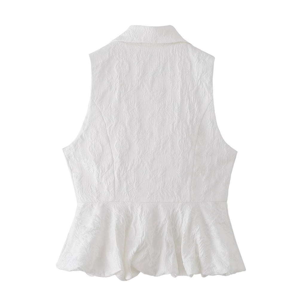 Blusa Jacquard