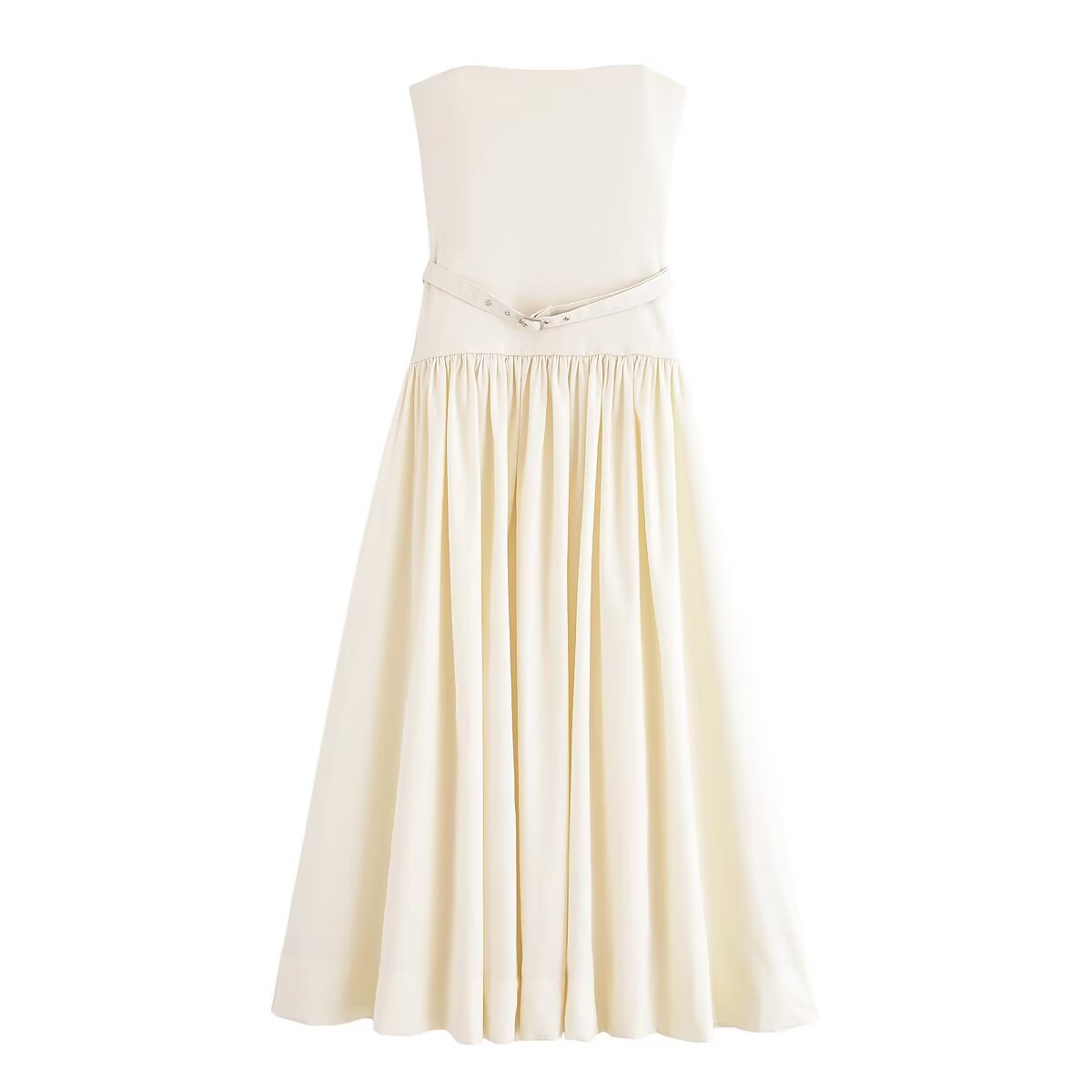 Vestido plisado Célestine