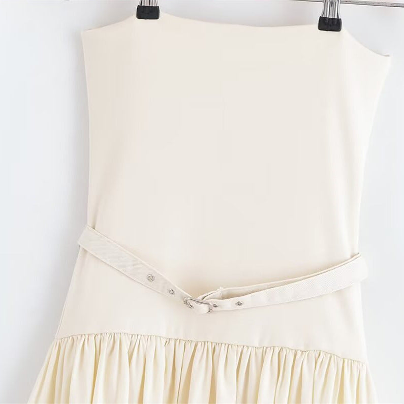 Vestido plisado Célestine