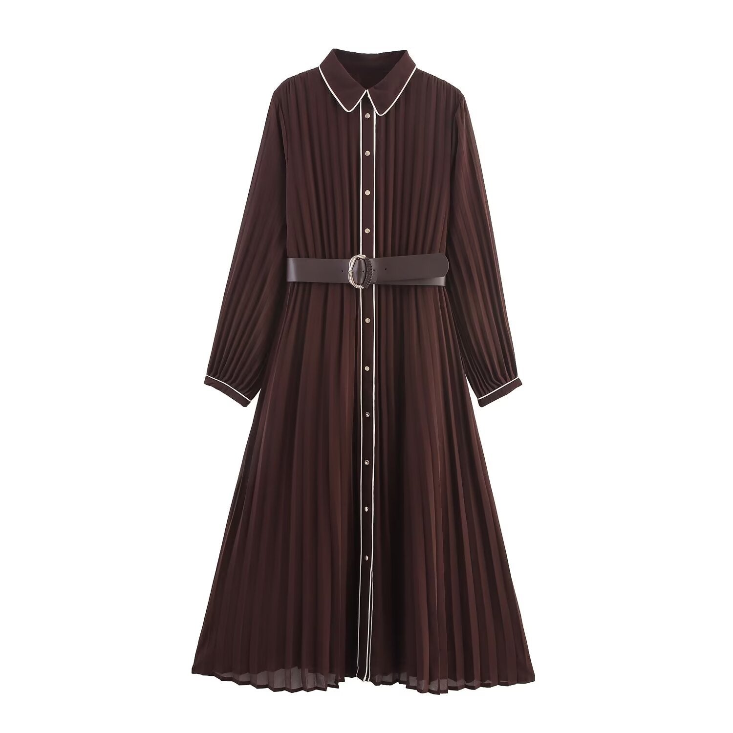 Vestido plisado Éter